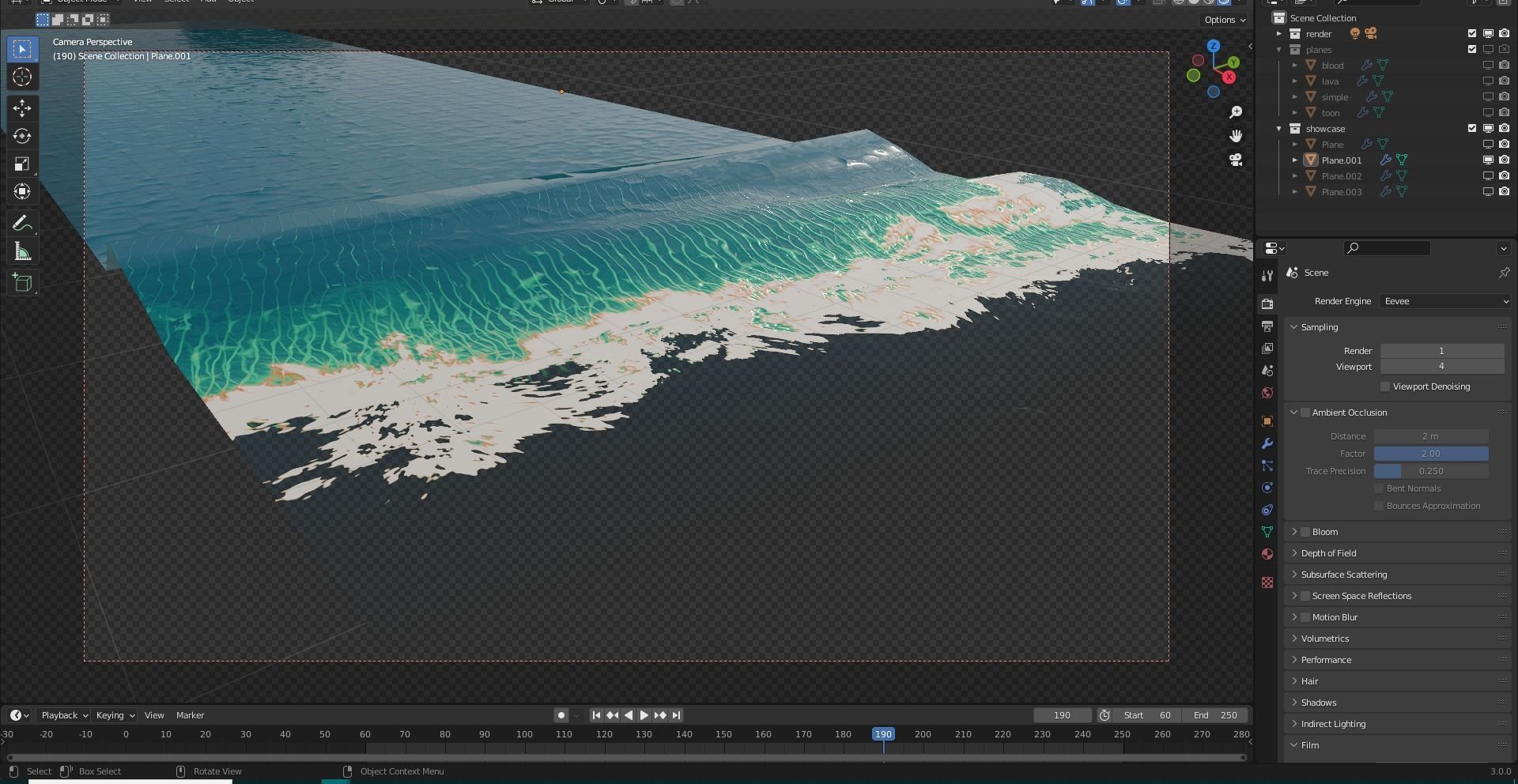 WAVE GEN Low-poly 3D model_13