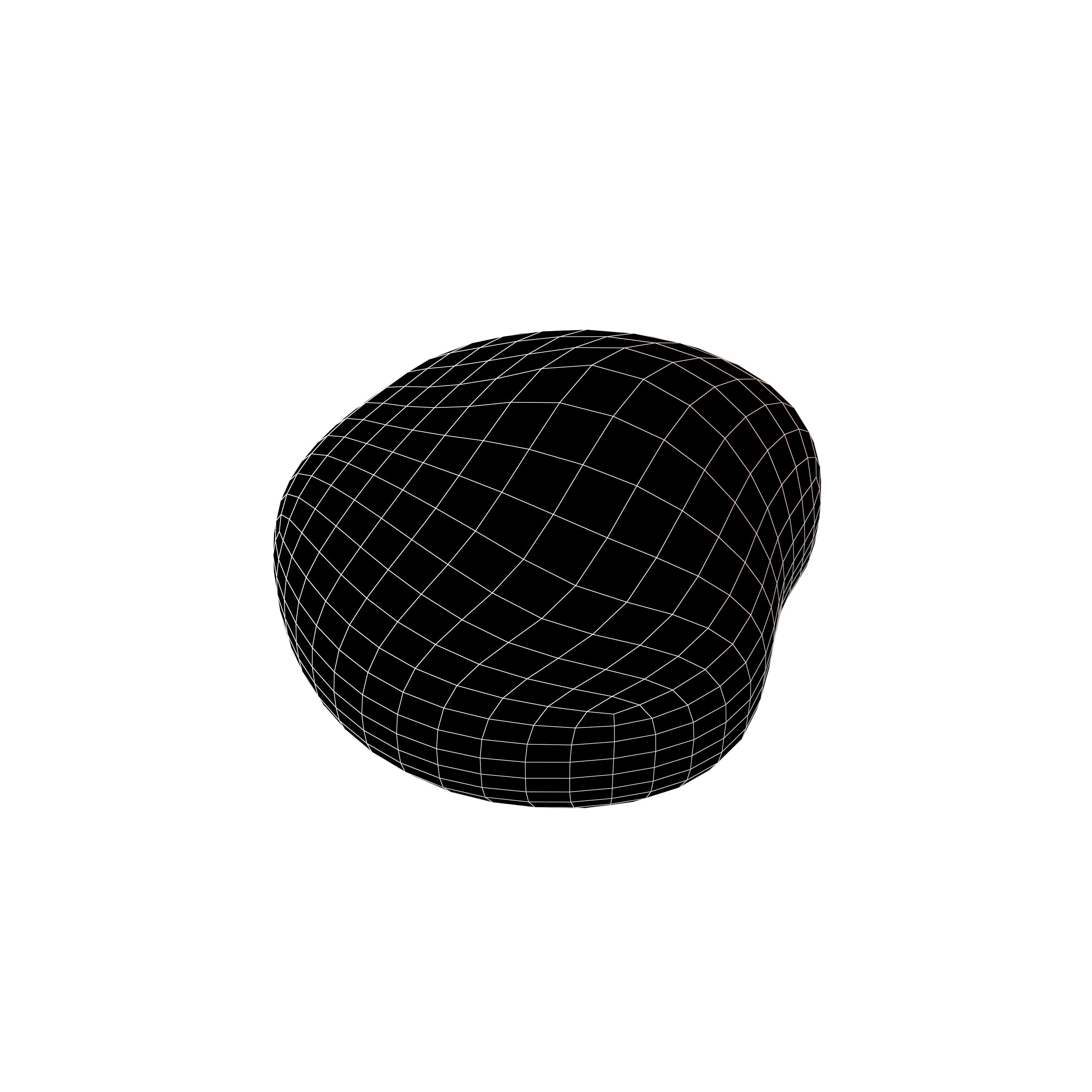 Colour Plasticine v1 006 Low-poly 3D model_4