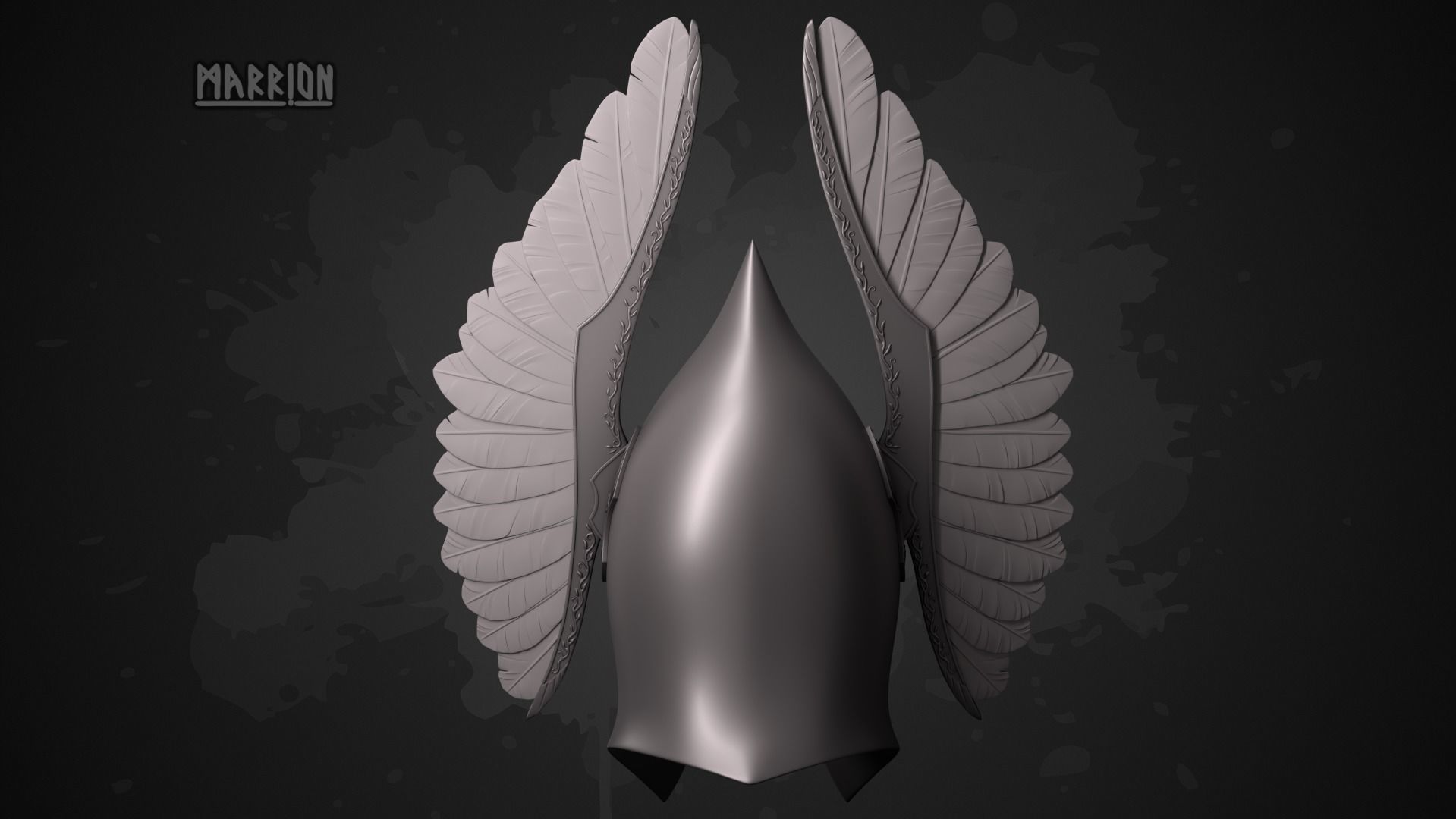 REMAKE Gondor Fountain Guard Kings Guard Helmet LoTR 3D print model_9