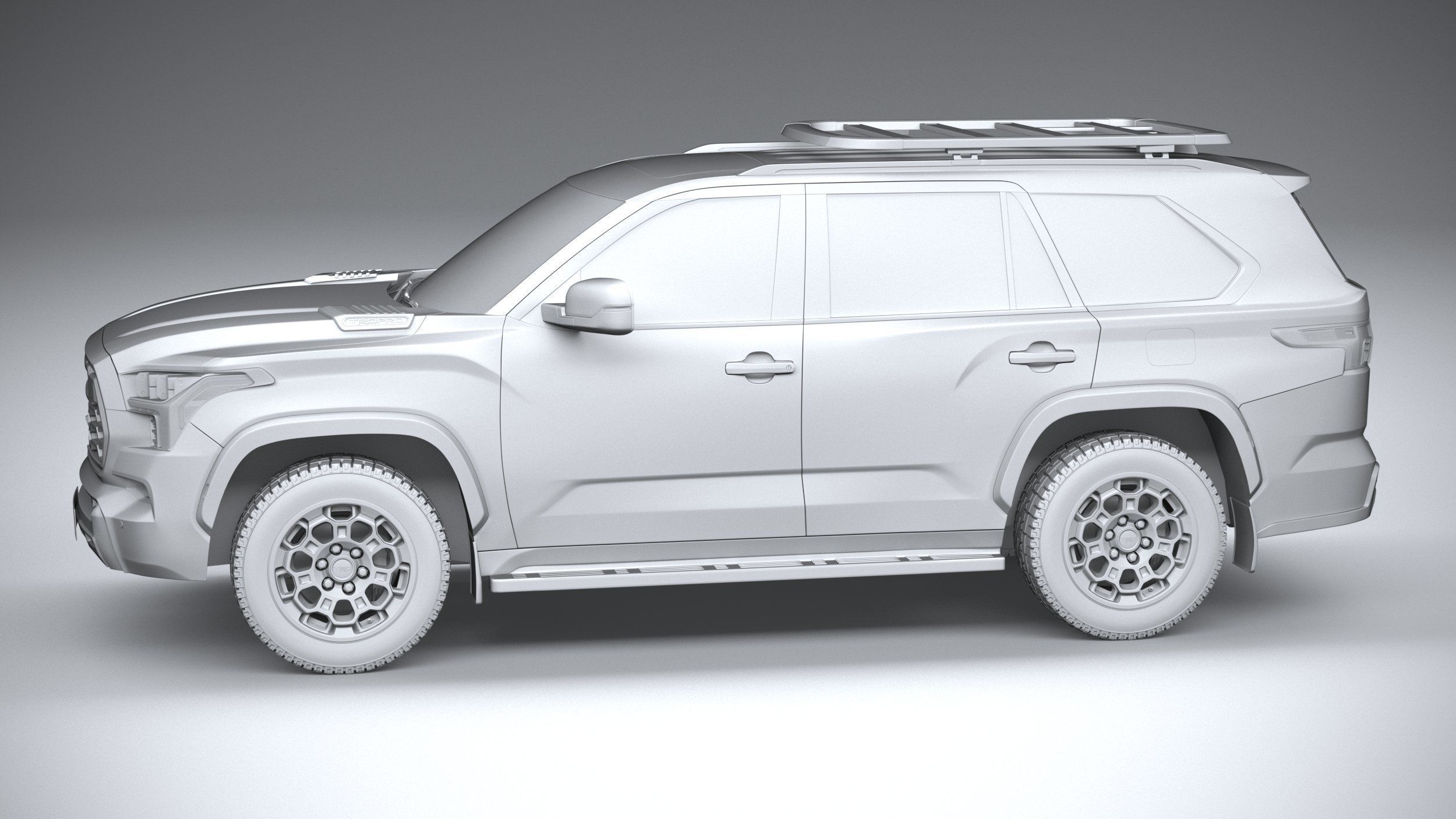 Toyota Sequoia TRD Pro 2024 3D model_22