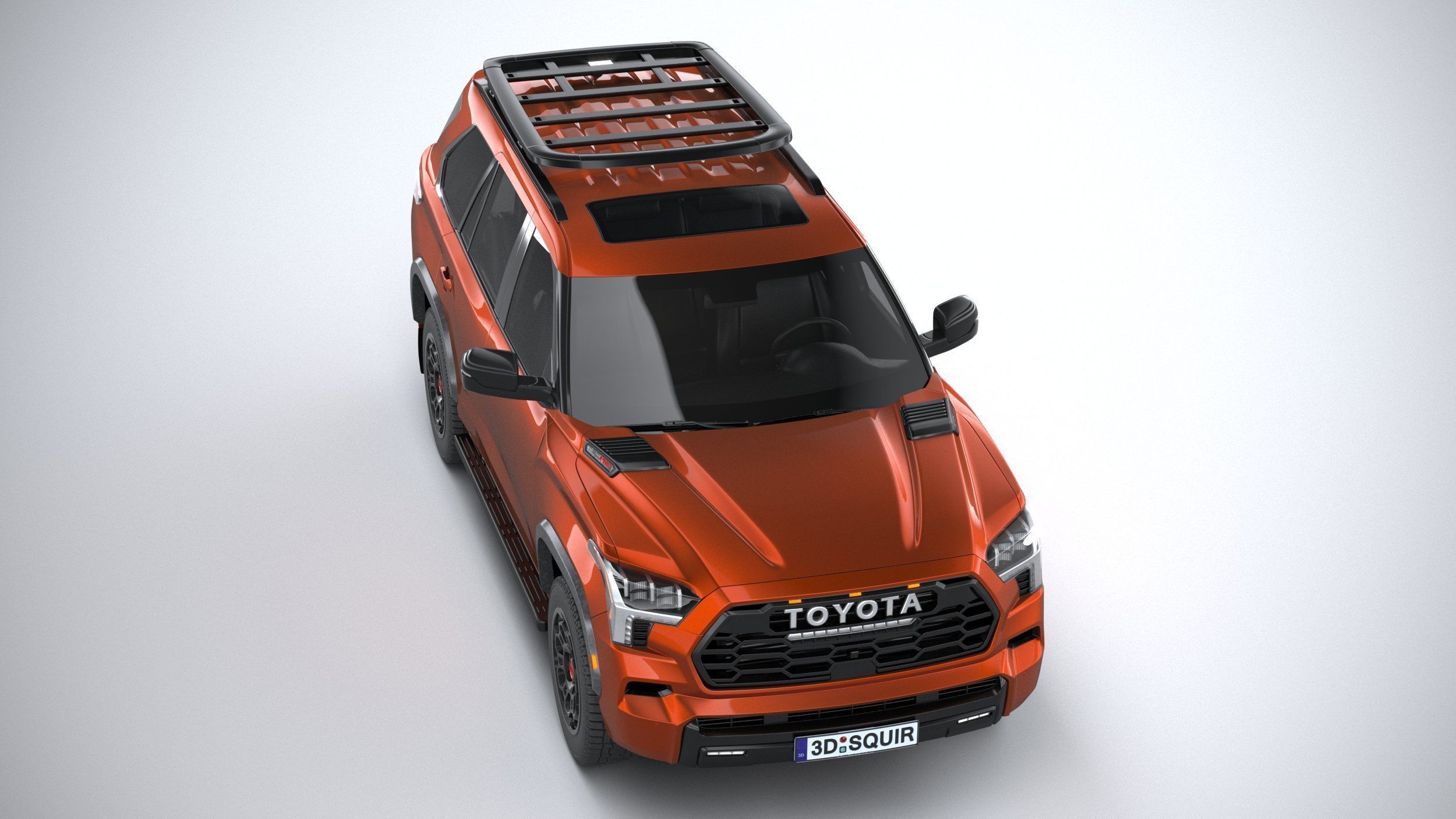 Toyota Sequoia TRD Pro 2024 3D model_12