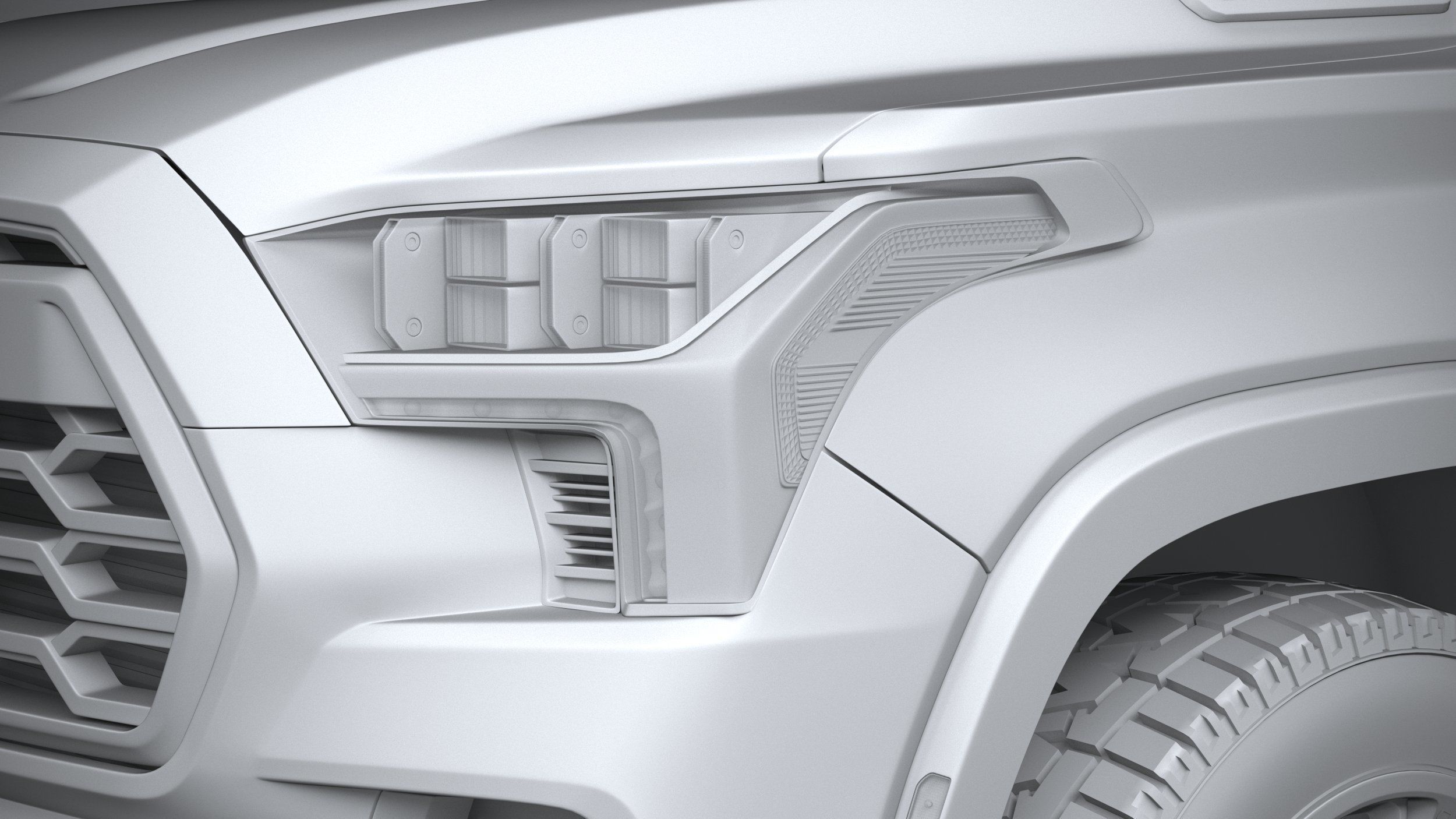 Toyota Sequoia TRD Pro 2024 3D model_23