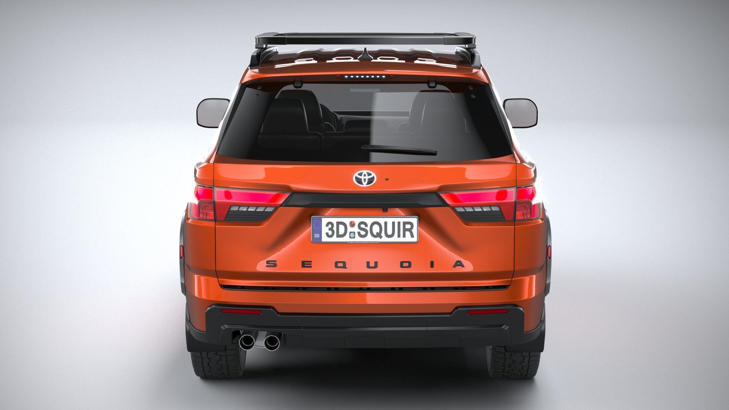 Toyota Sequoia TRD Pro 2024 3D model_4