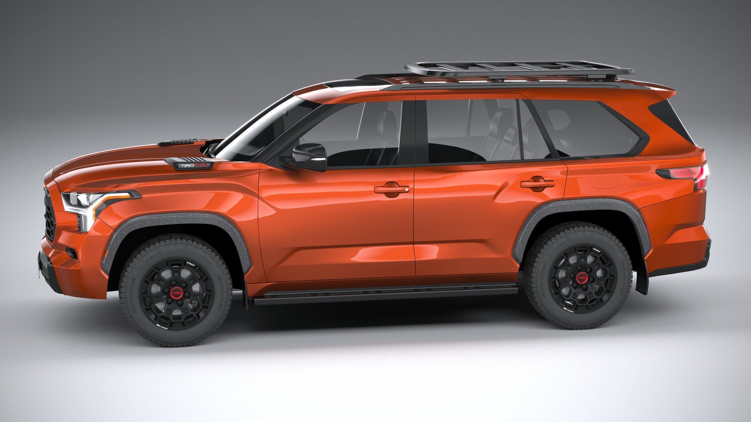 Toyota Sequoia TRD Pro 2024 3D model_8