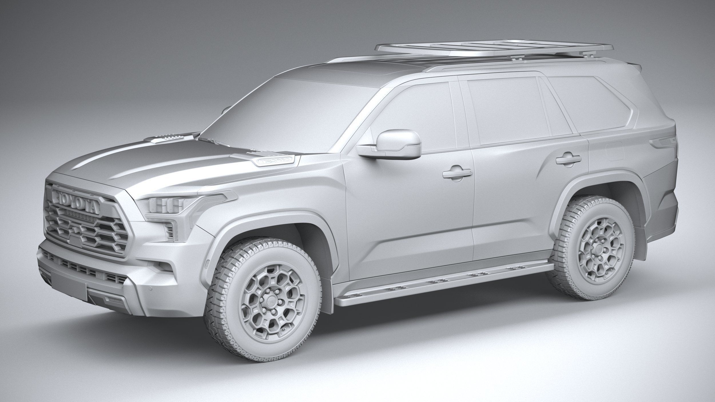 Toyota Sequoia TRD Pro 2024 3D model_19