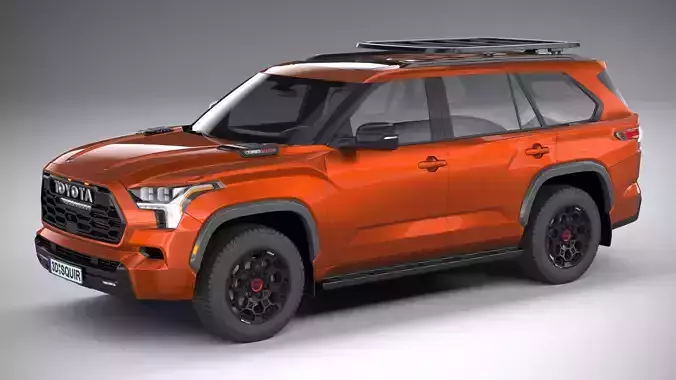 Toyota Sequoia TRD Pro 2024 3D model