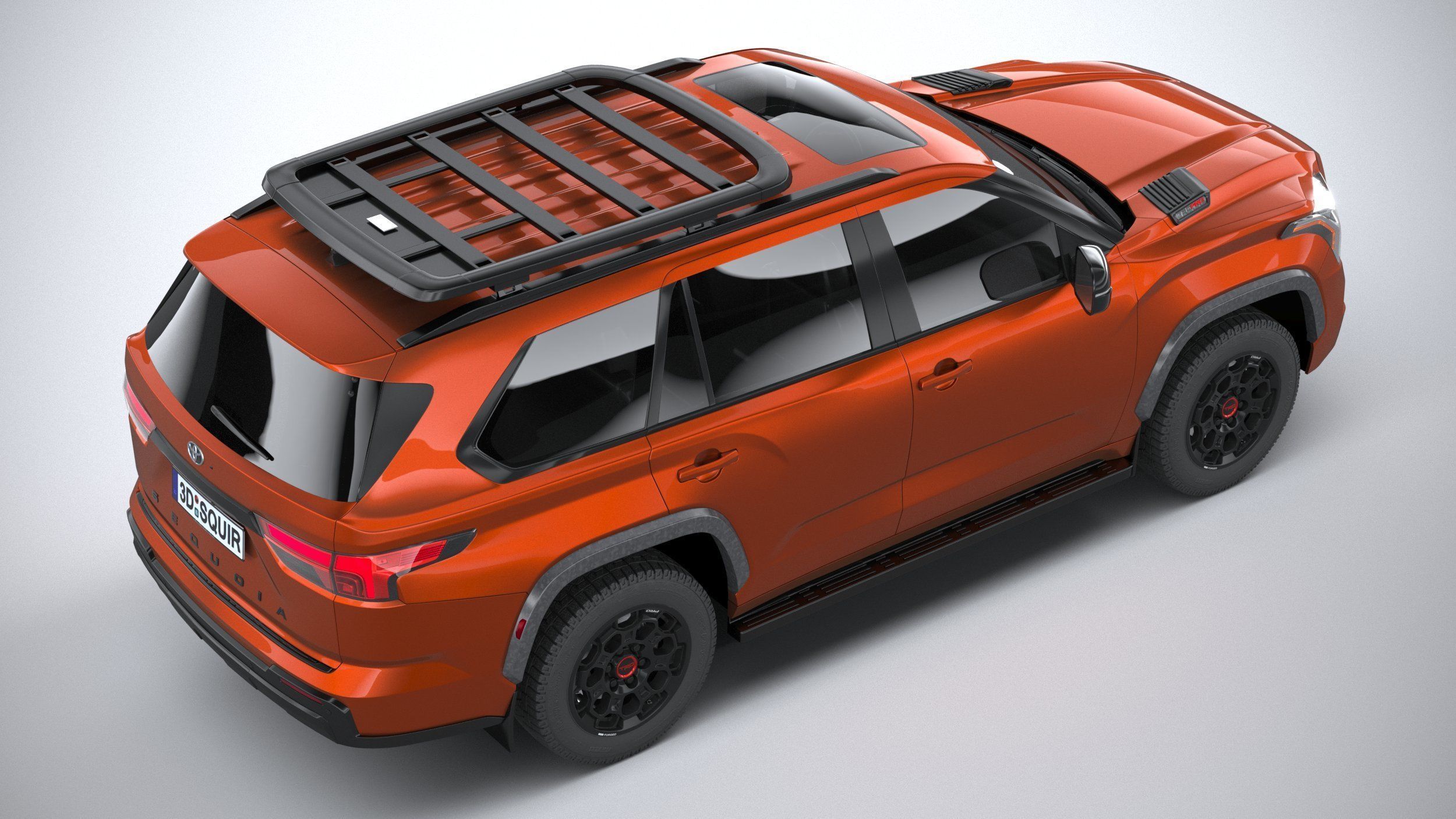 Toyota Sequoia TRD Pro 2024 3D model_10