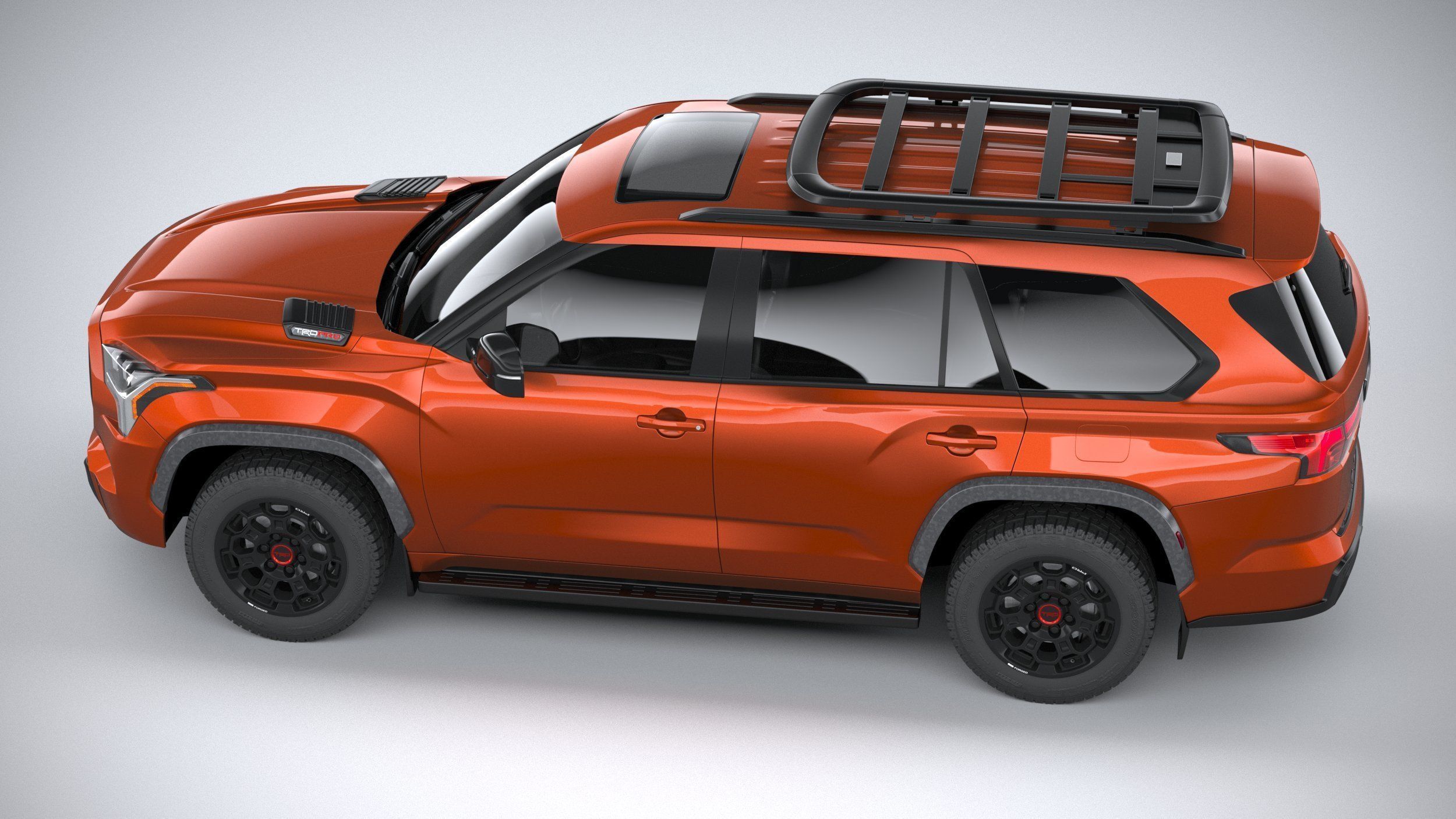 Toyota Sequoia TRD Pro 2024 3D model_9