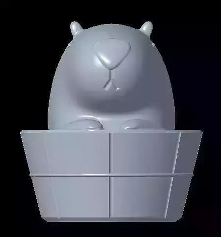 capybara 3D print model