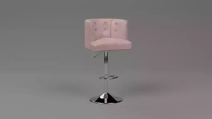 VELVET BAR STOOL-CHAIR