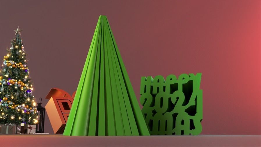 Christmas Tree FREE Free 3D print model_4