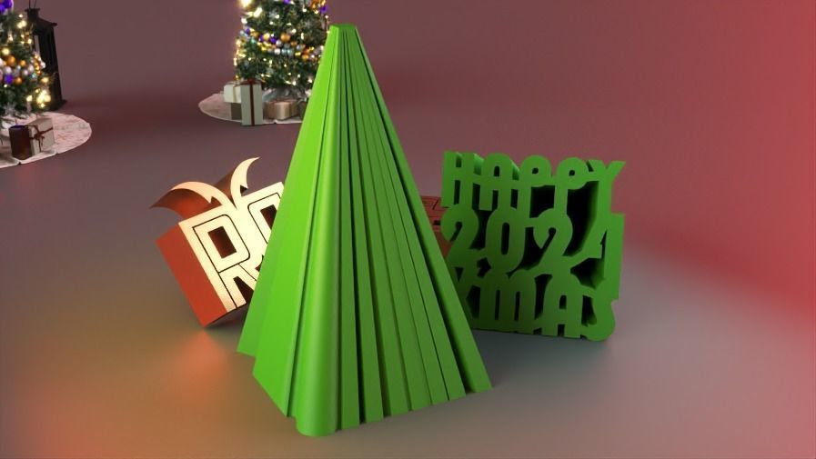 Christmas Tree FREE Free 3D print model_3