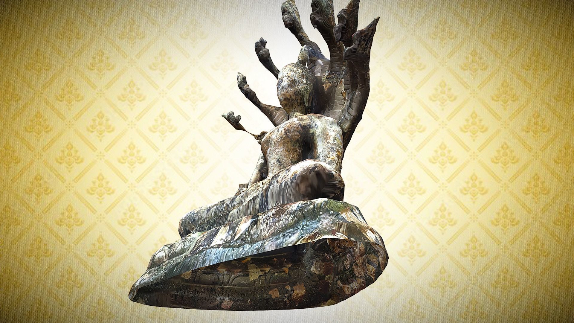 Buddha 27 3D print model_7