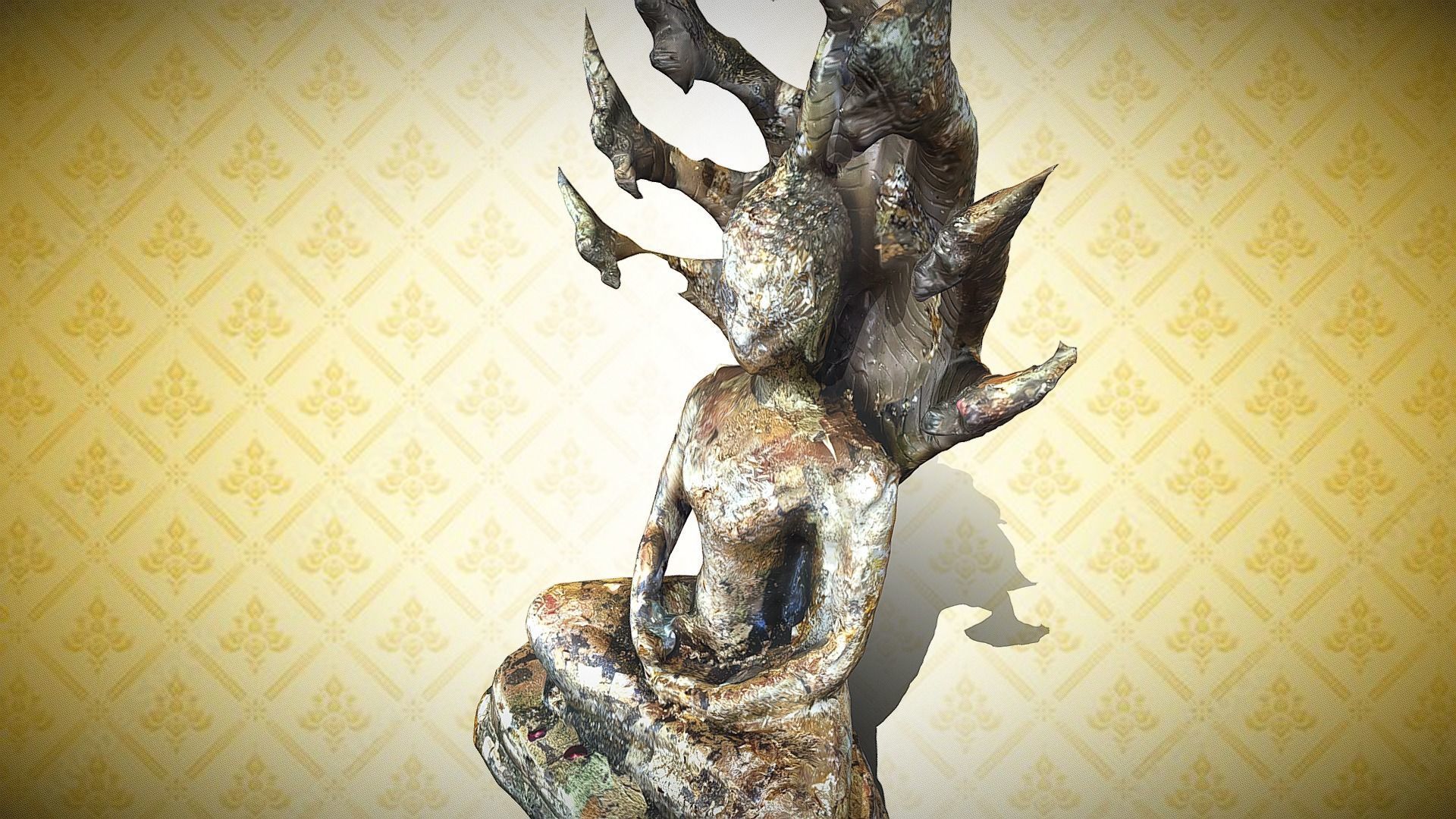 Buddha 27 3D print model_3