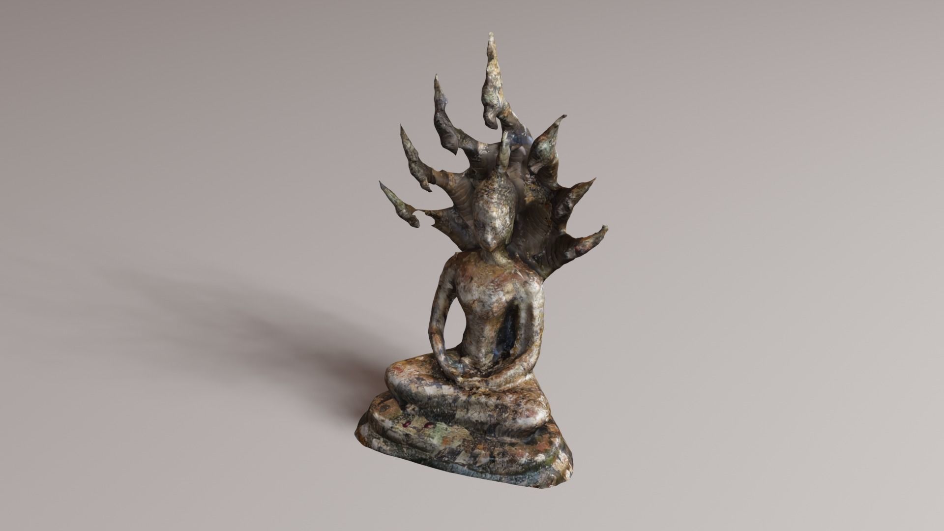 Buddha 27 3D print model_30