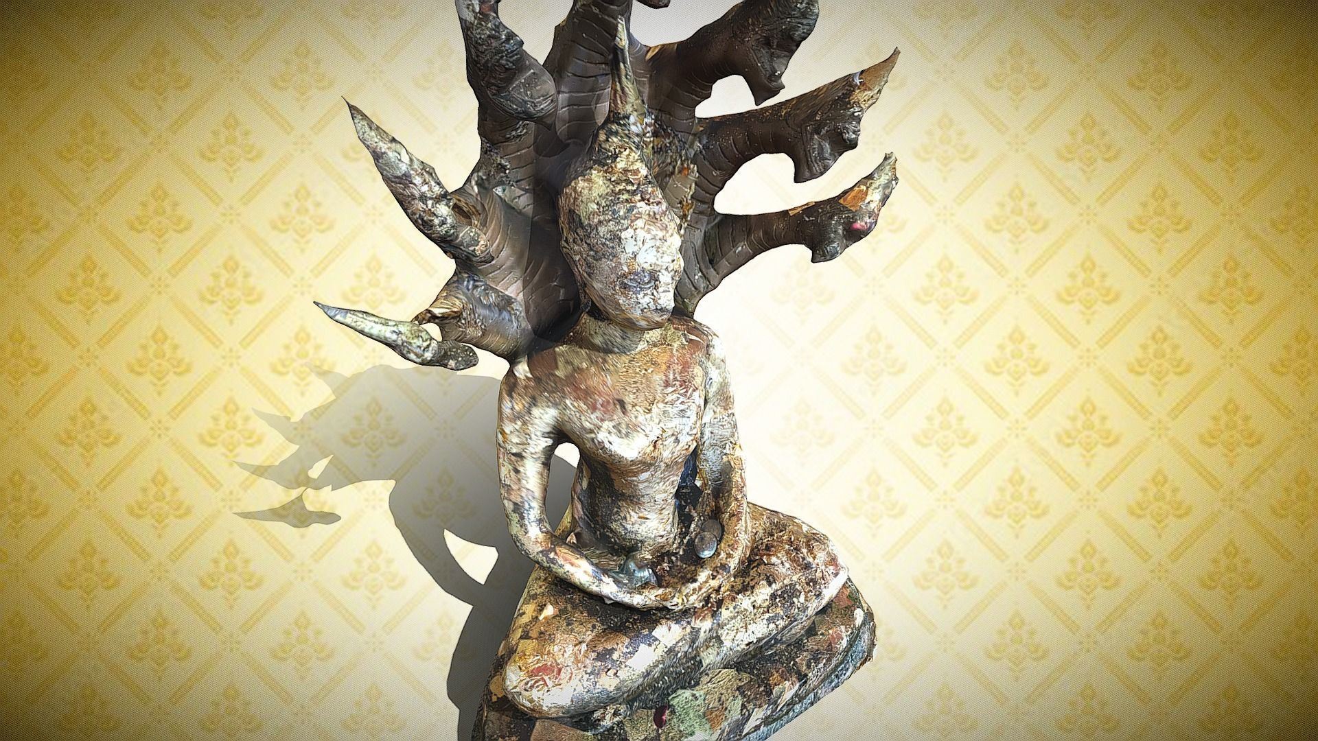 Buddha 27 3D print model_2