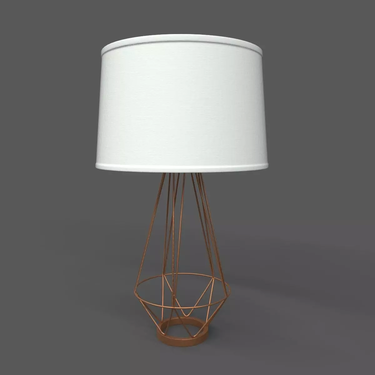 Hyde Table Lamp Low-poly 3D model_0