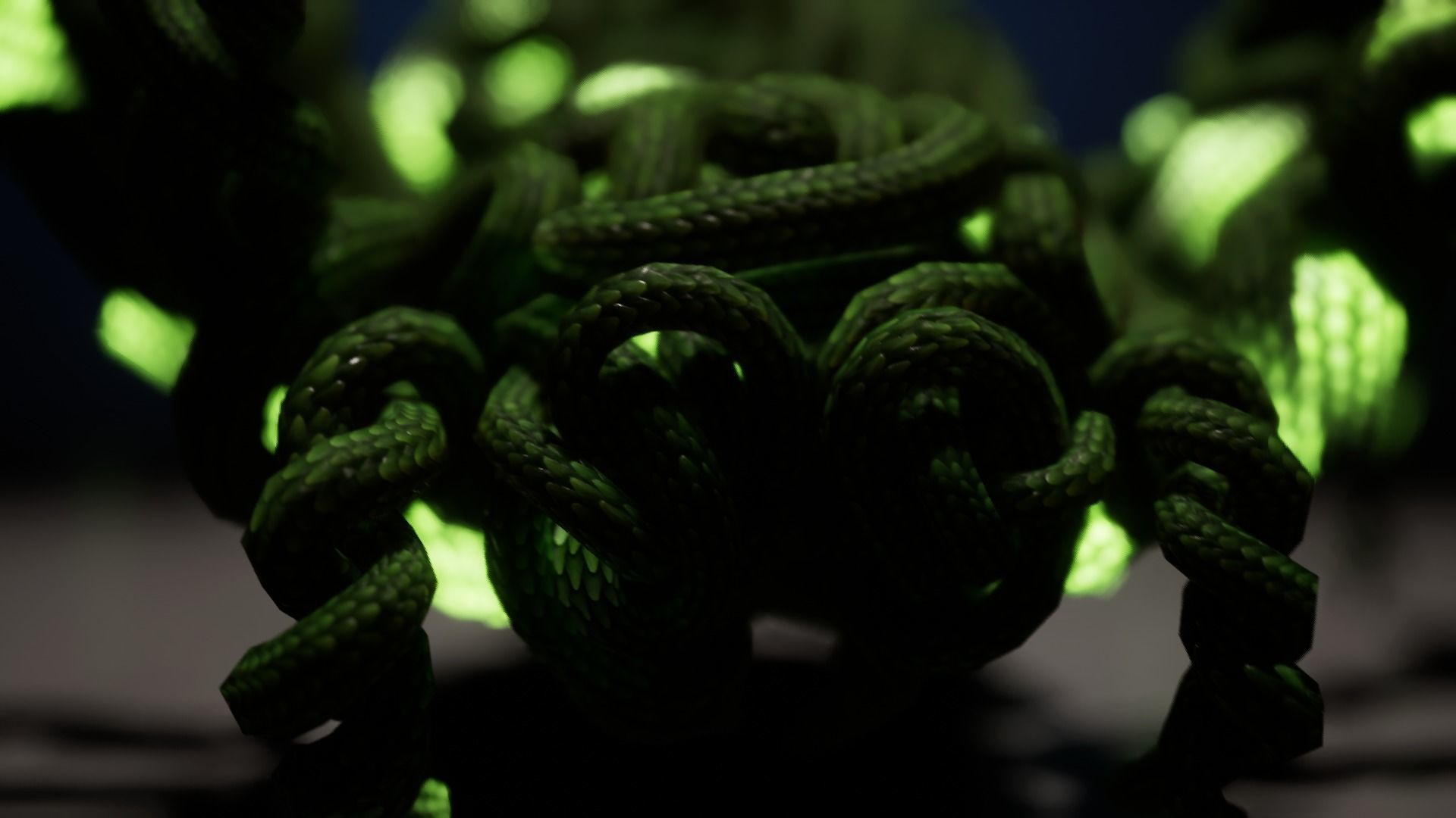 Gut Spider for UE Low-poly 3D model_9