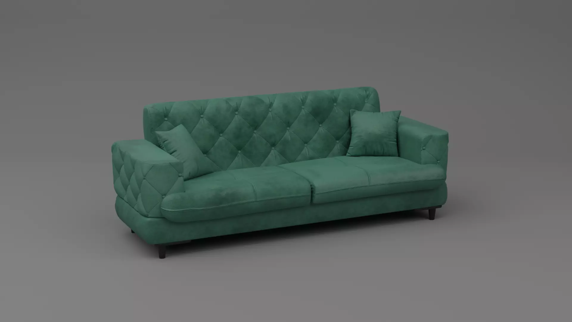 TUFTING SOFA 3D model_0