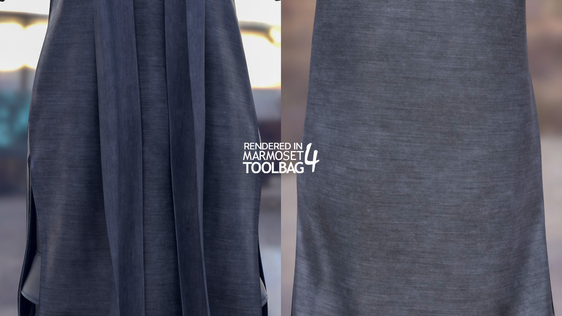 Female Warrior Outfit 1 Low-poly 3D model_10