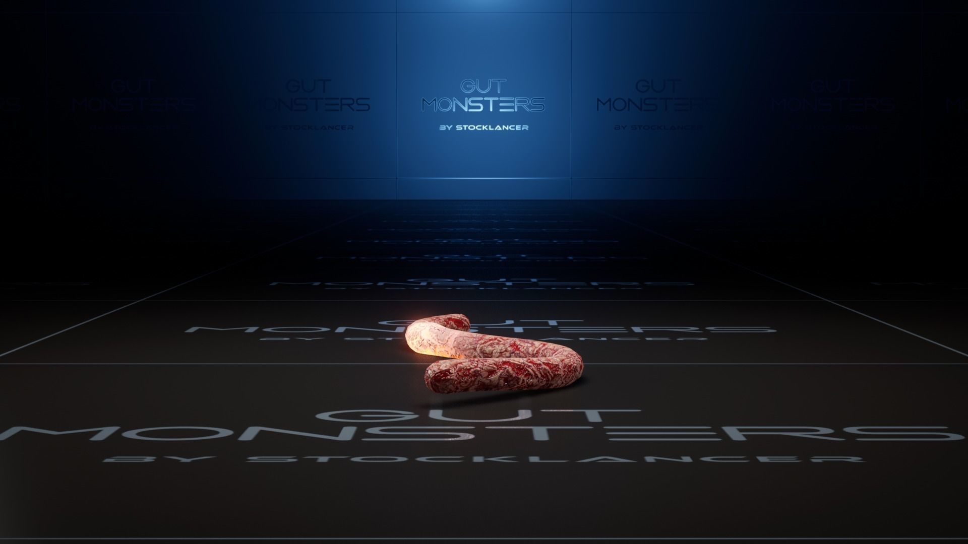 SoloGut for UE Low-poly 3D model_8