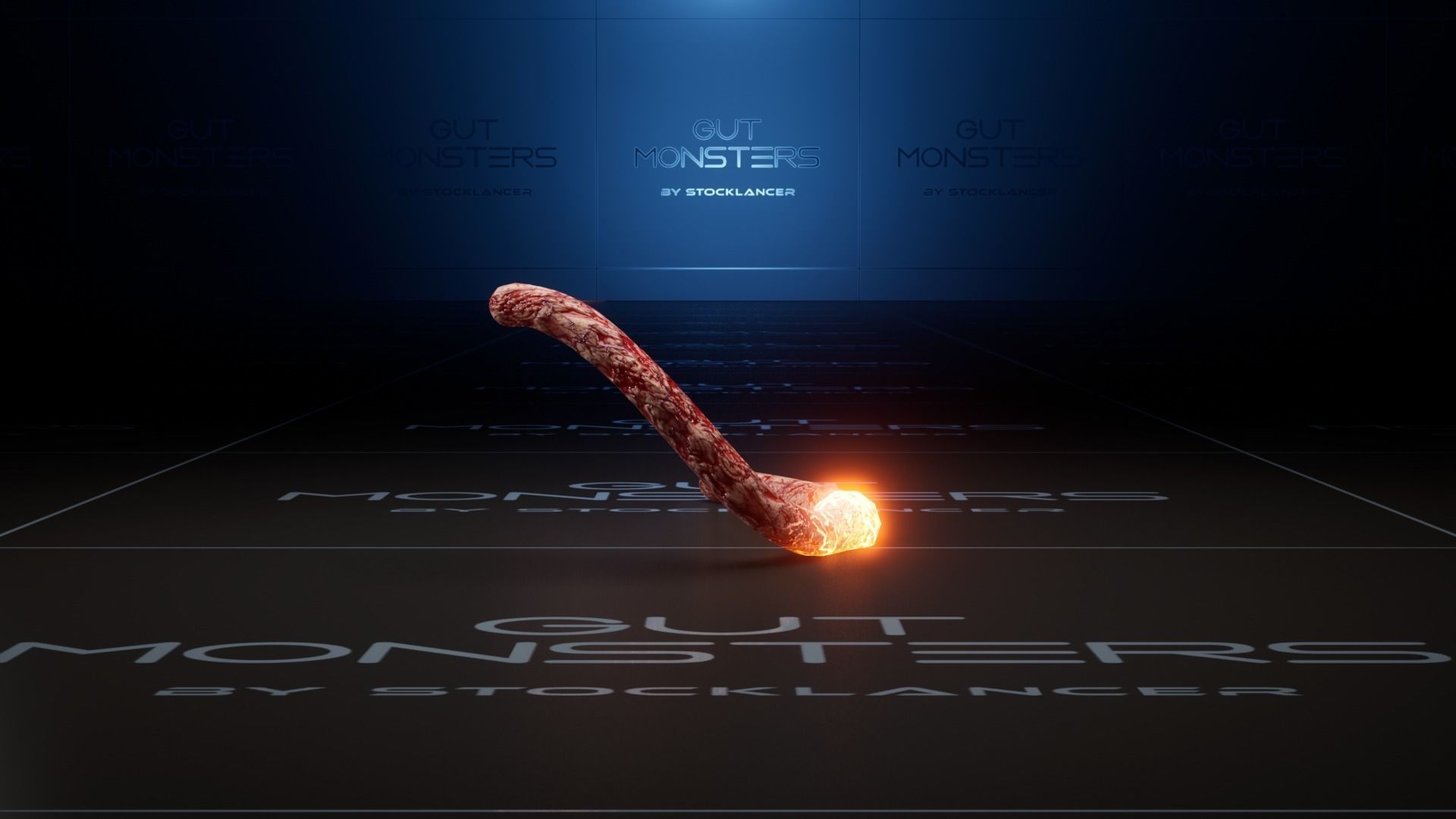 SoloGut for UE Low-poly 3D model_9