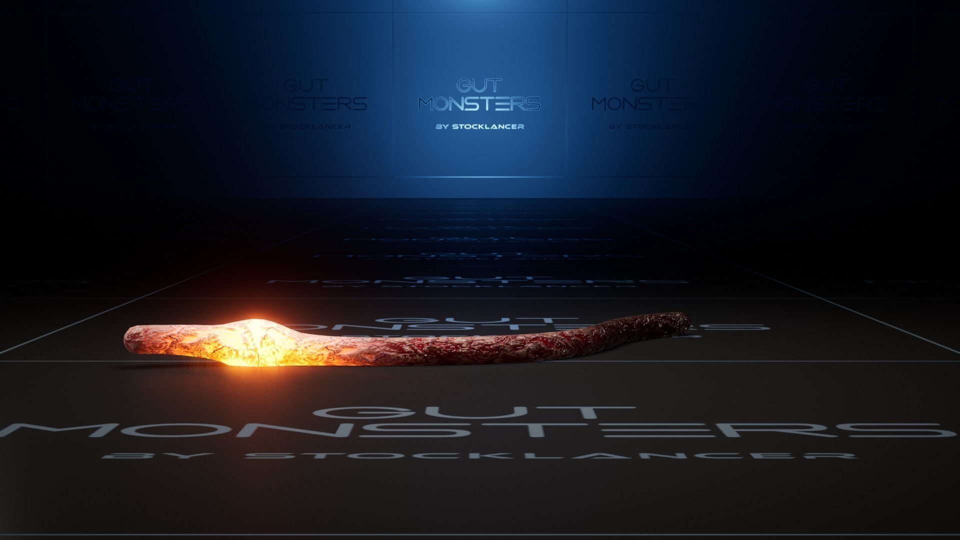 SoloGut for UE Low-poly 3D model_6