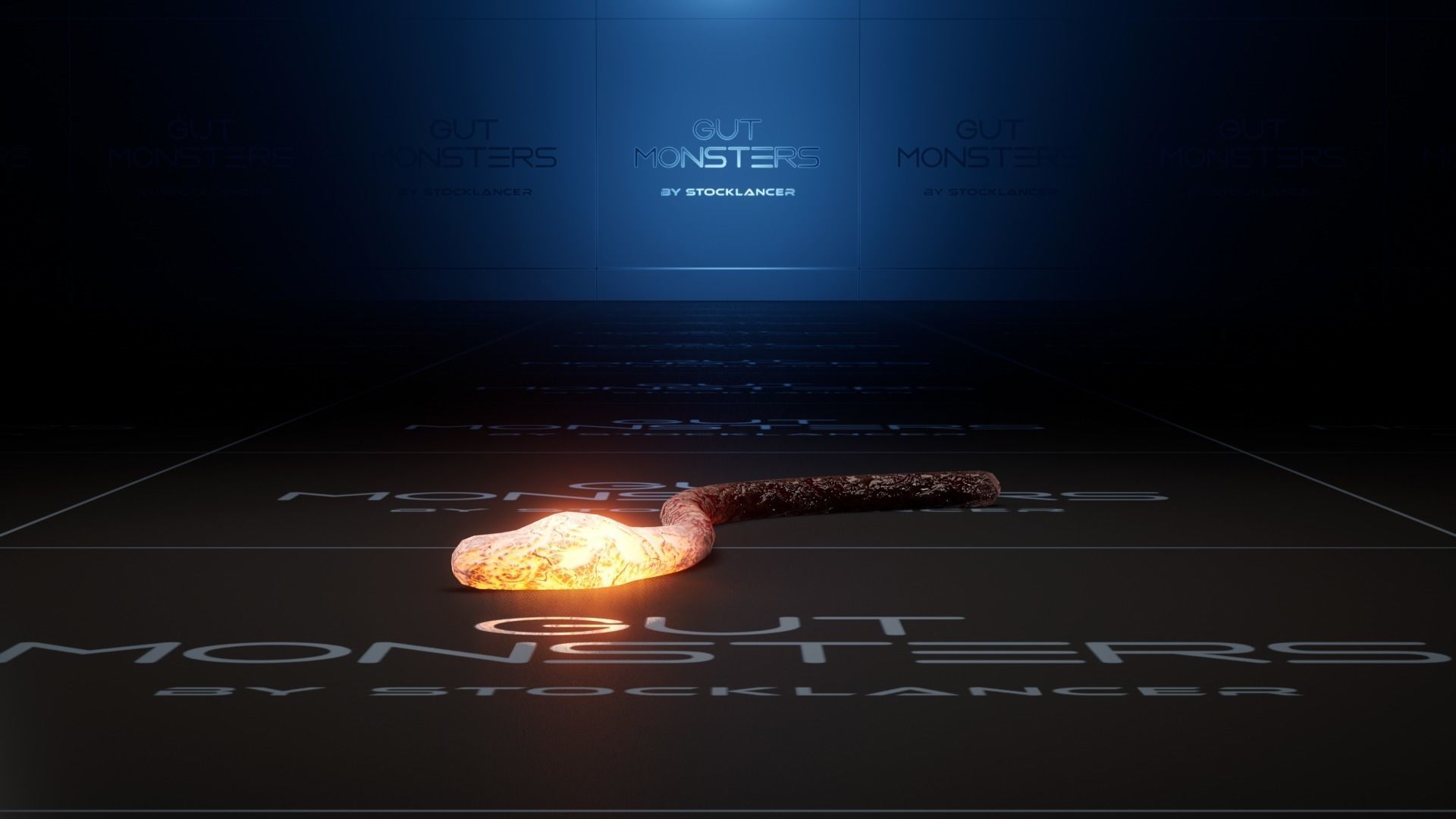 SoloGut for UE Low-poly 3D model_4