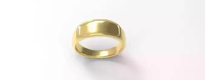 Signet ring 3d model file
