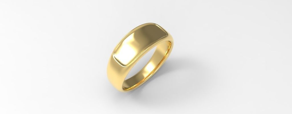 Signet ring 3d model file 3D print model_5