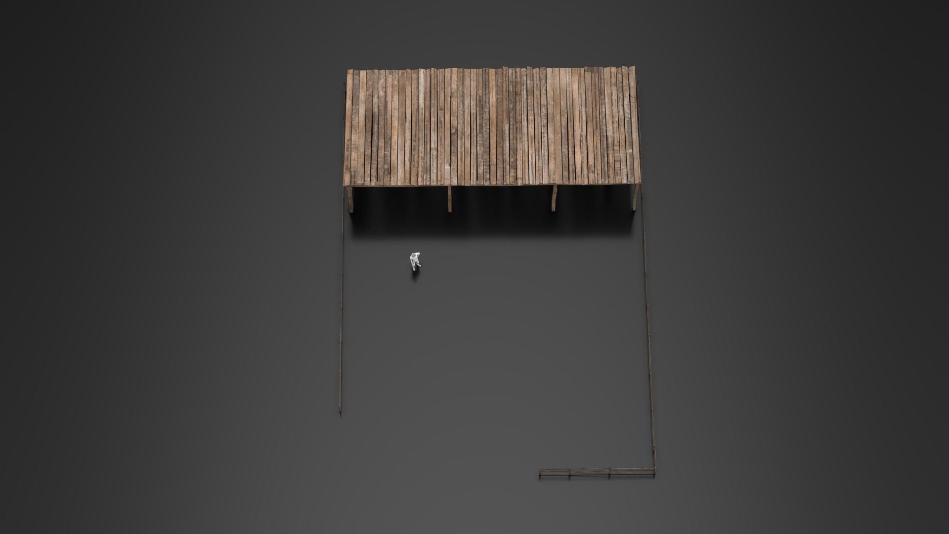 West Wild Stable 01 Low-poly 3D model_6