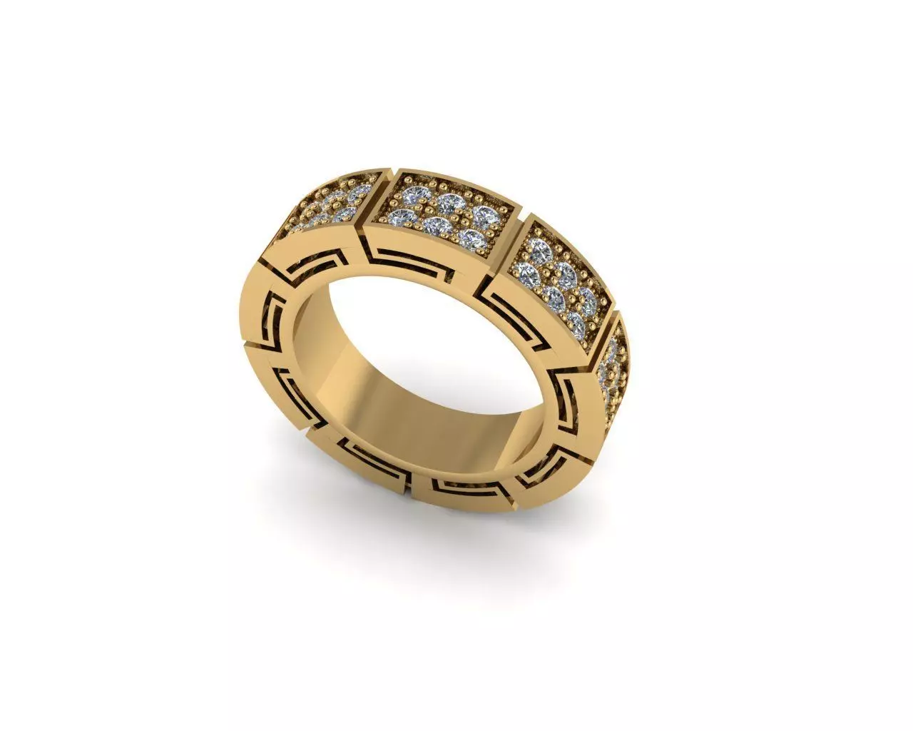 Rings 3D print model_0
