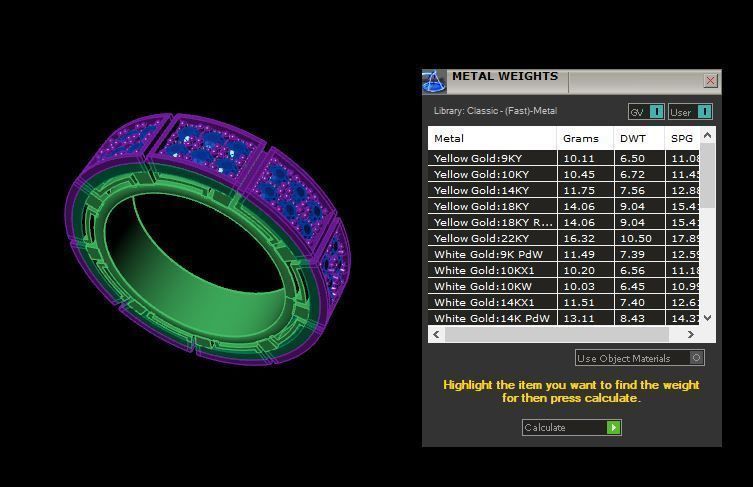 Rings 3D print model_4