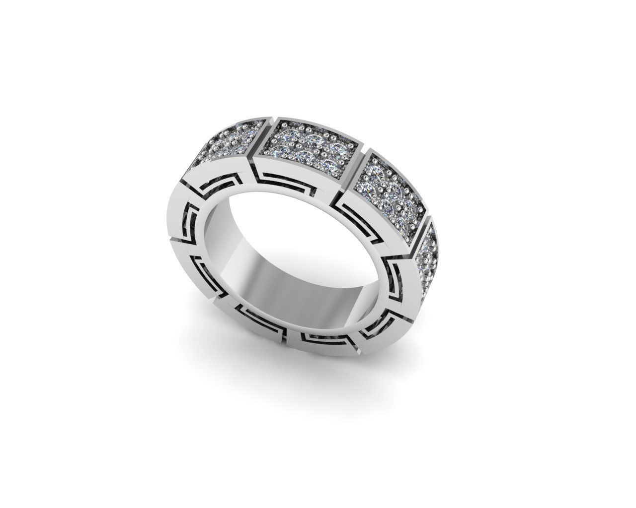 Rings 3D print model_1