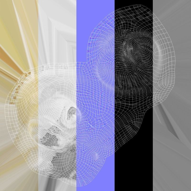 Popcorns - Var01 Low-poly 3D model_9