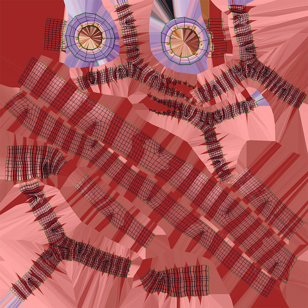 Anatomical Cross-Sectoion of LUNGS Low-poly 3D model_30