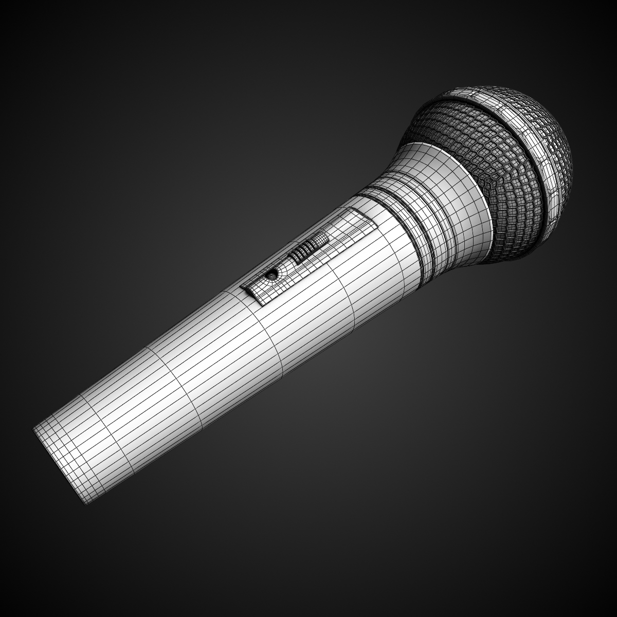 Microphone sennheiser - sennheiser 3D model_5