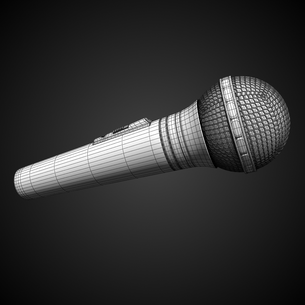 Microphone sennheiser - sennheiser 3D model_7