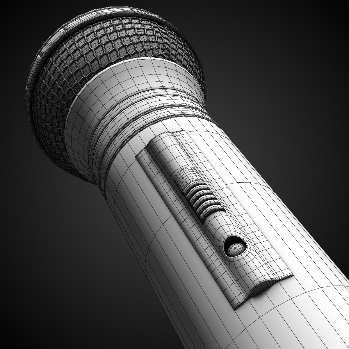 Microphone sennheiser - sennheiser 3D model_8