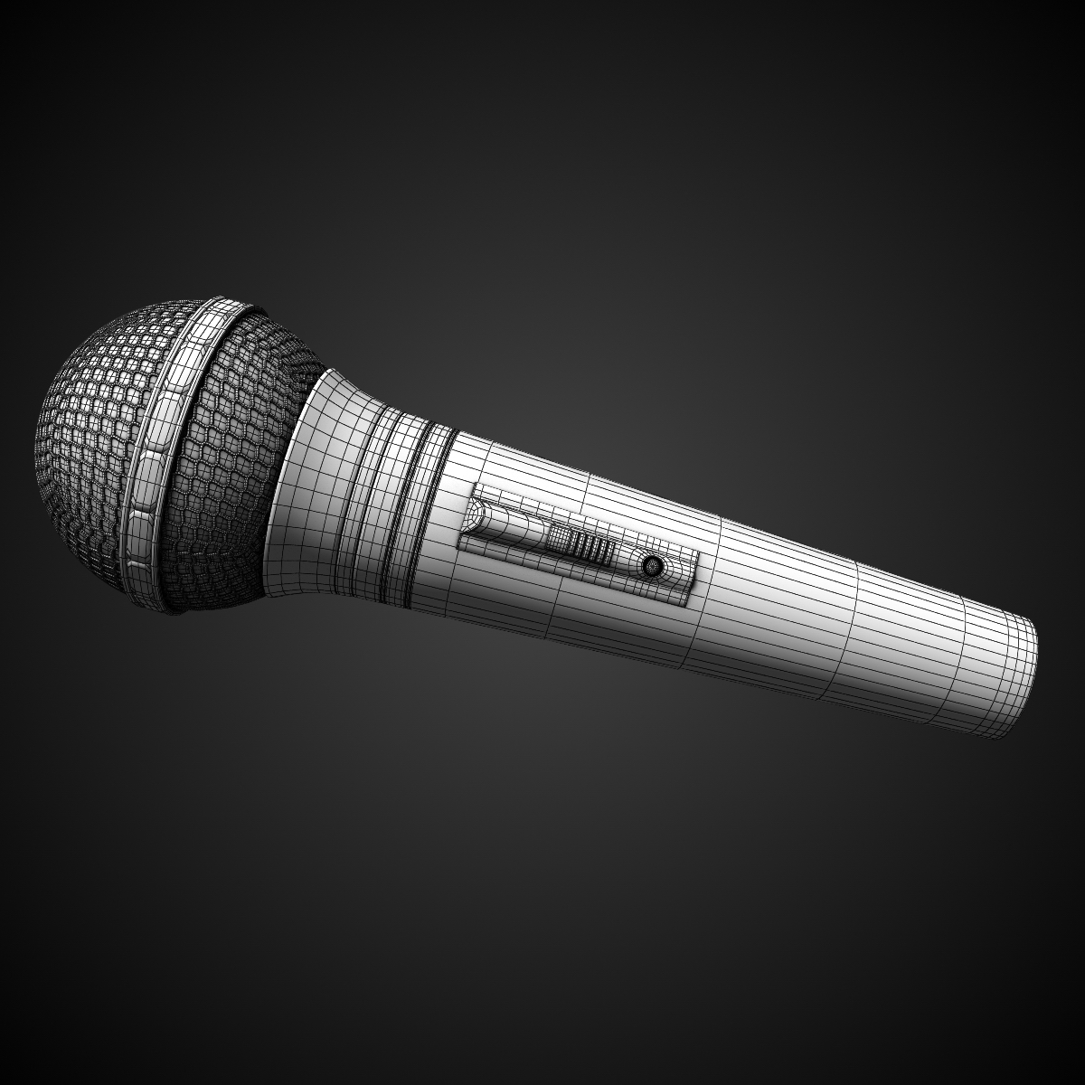 Microphone sennheiser - sennheiser 3D model_6