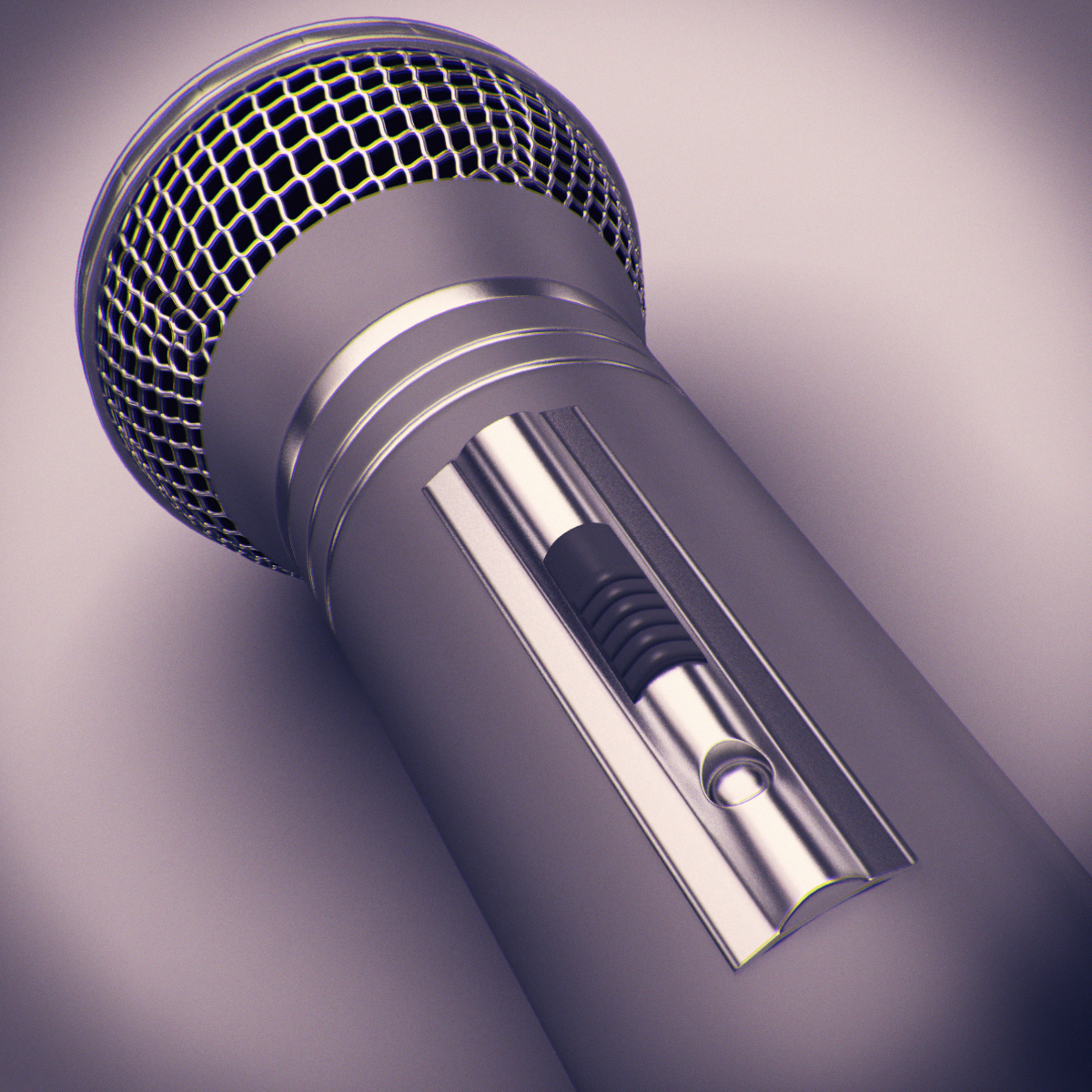 Microphone sennheiser - sennheiser 3D model_4