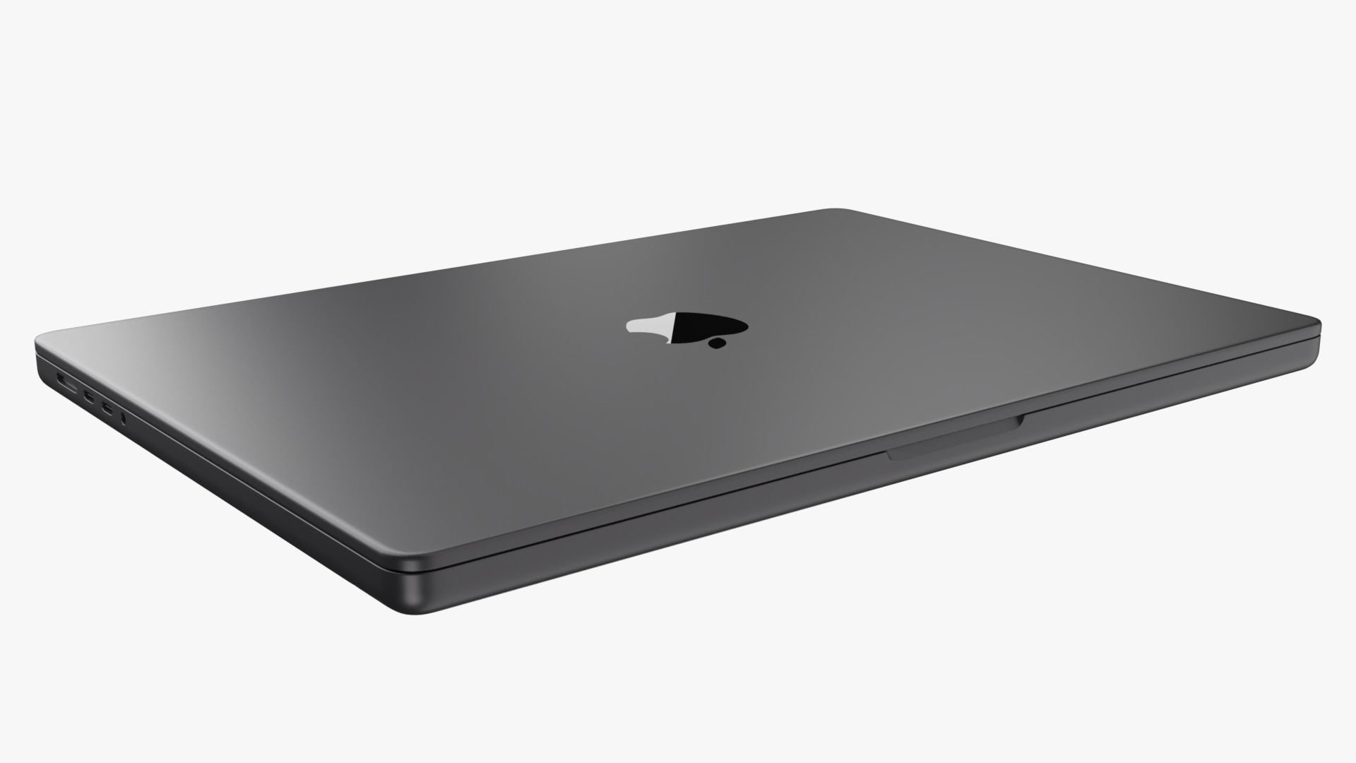 Apple MacBook Pro M3 Max 16-inch Space Black 3D model_6