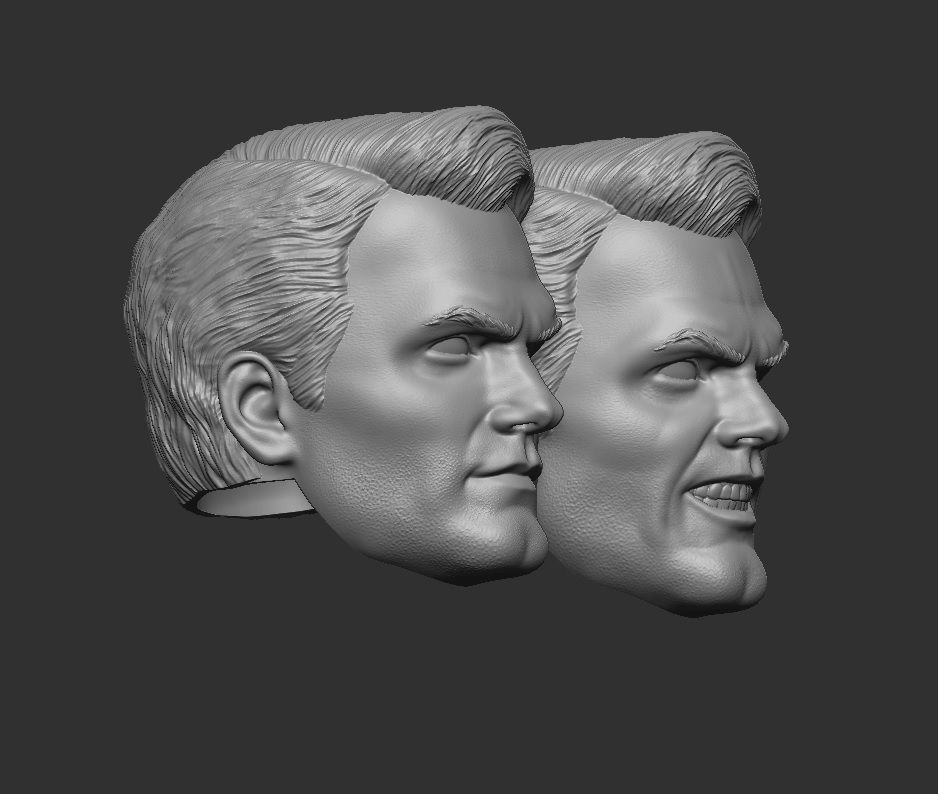 Superman Henry Cavill - Headsculpt for Action Figures 3D print model_1