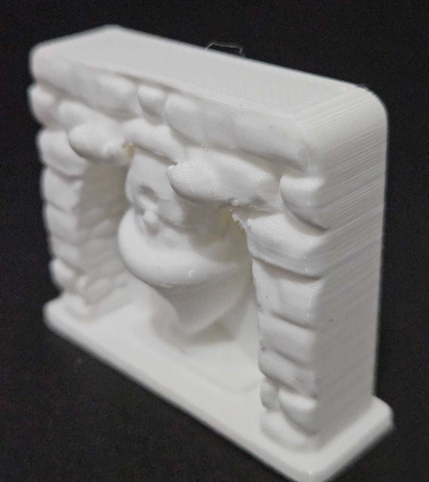 Santa Claus in Chimney 3D print model_5