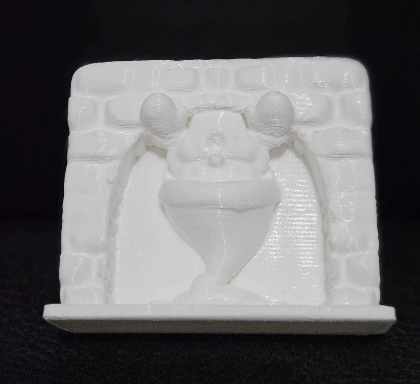 Santa Claus in Chimney 3D print model_12