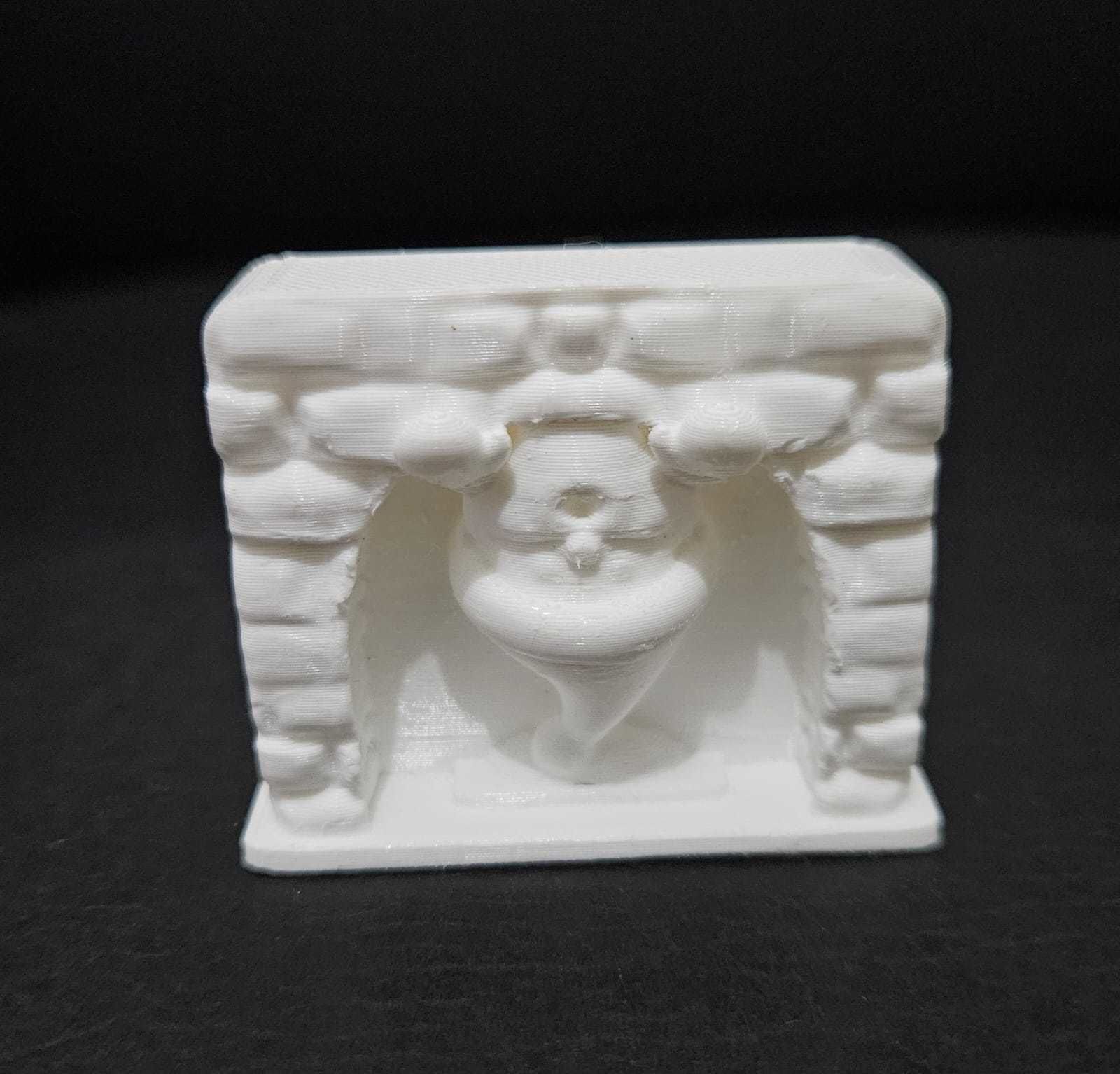 Santa Claus in Chimney 3D print model_10