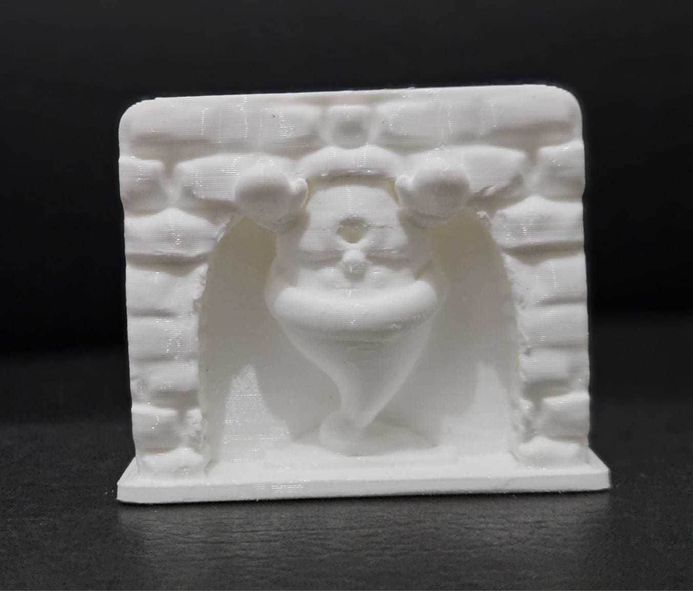 Santa Claus in Chimney 3D print model_4
