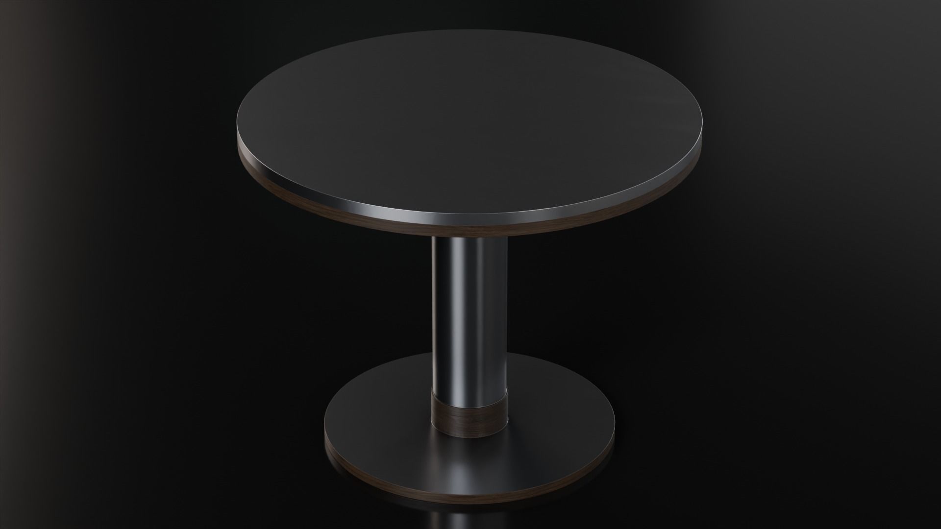 Kitchen Disc Table - 21 Finishes Low-poly 3D model_21