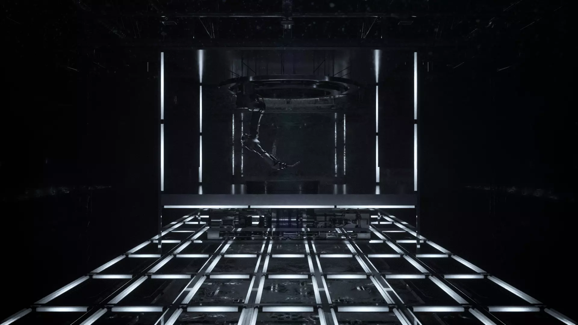 Robotic arm sci-fi 3D model 3D model_0