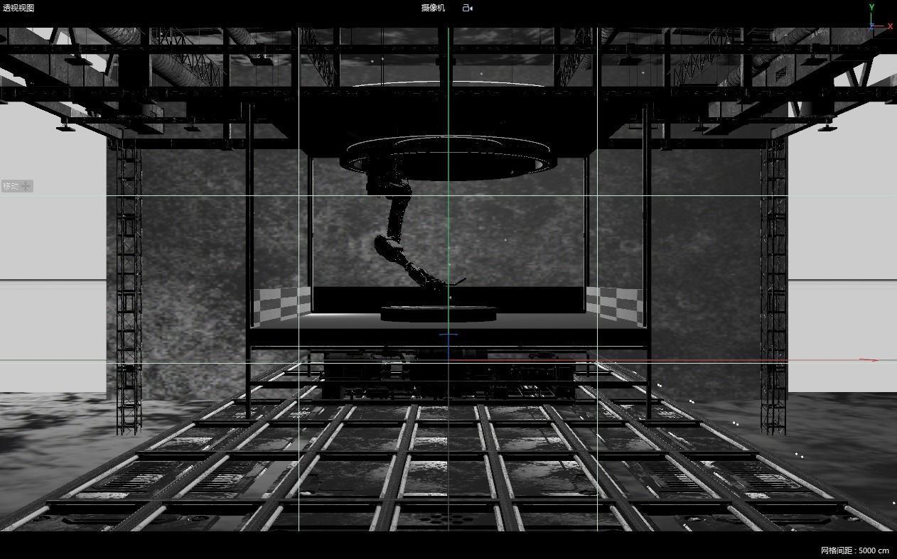 Robotic arm sci-fi 3D model 3D model_1